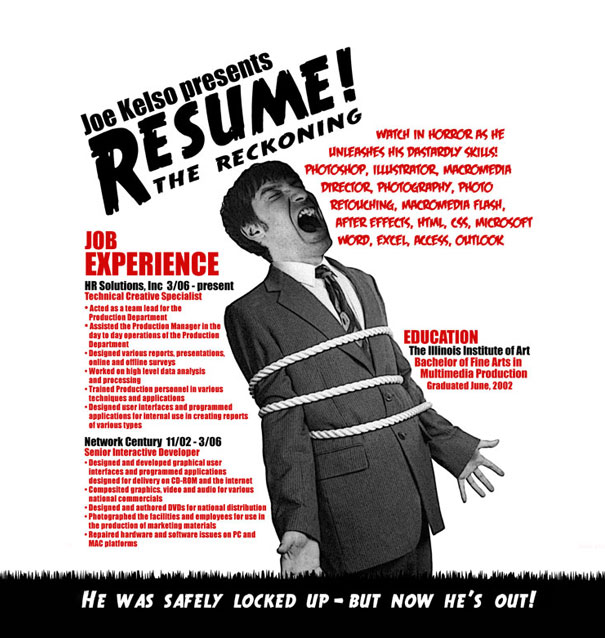 15 Cool and Creative Resumes