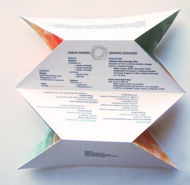 15 Cool and Creative Resumes