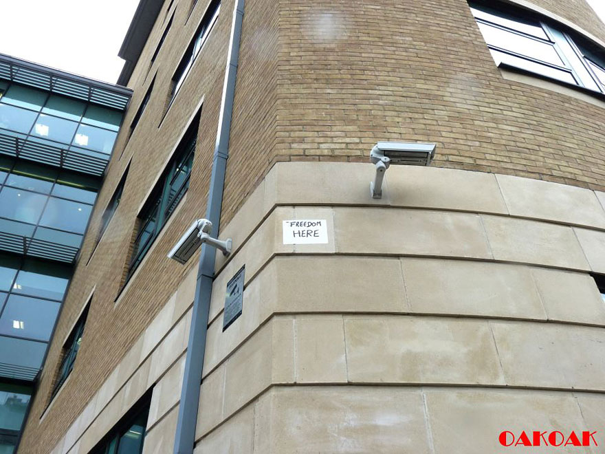 30 More Creative Street Art Works by OakoAk