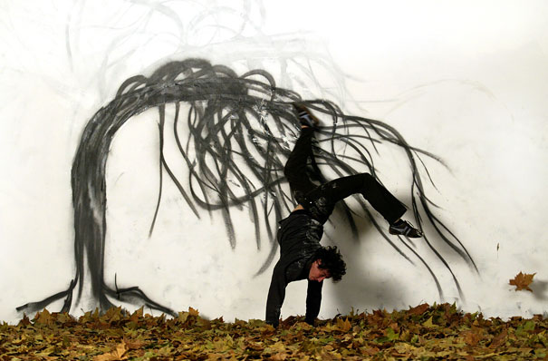 Creative Street Art Ideas By Robin Rhode Creative Street Art Ideas By Robin Rhode