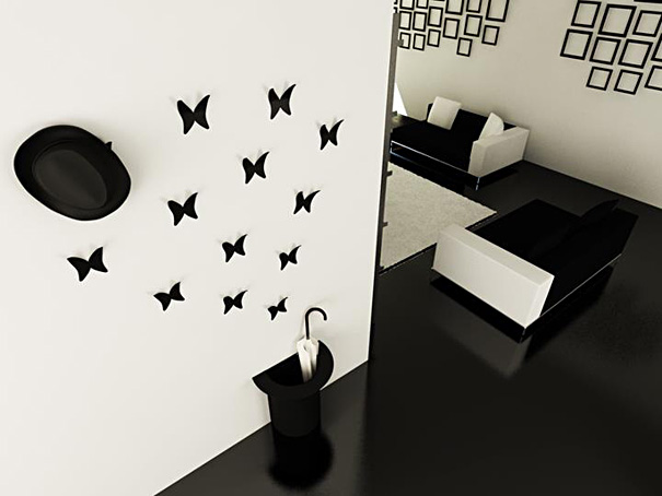 20 Cool and Creative Wall Hook Designs