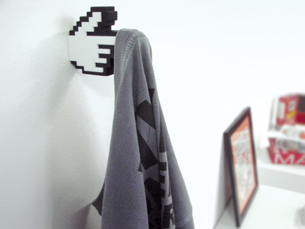 20 Cool and Creative Wall Hook Designs