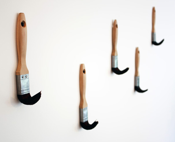 20 Cool and Creative Wall Hook Designs