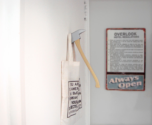 20 Cool and Creative Wall Hook Designs