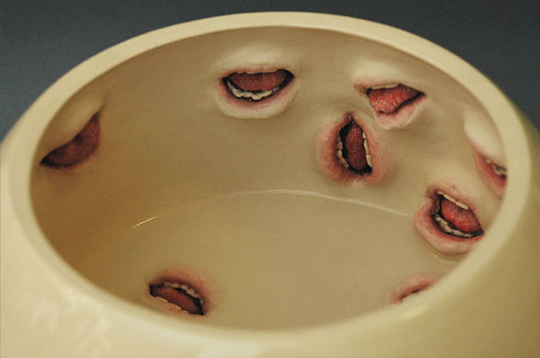 Creepy Tableware by Ronit Baranga Creepy Tableware by Ronit Baranga