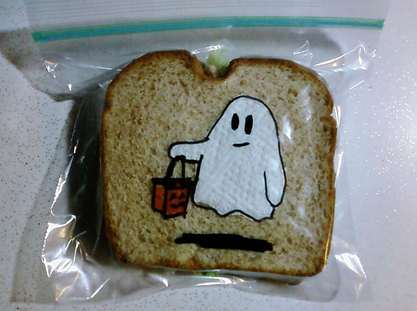 Dad Illustrates Kids’ Sandwich Bags with Fun Drawings Every Day Dad Illustrates Kids’ Sandwich Bags with Fun Drawings Every Day