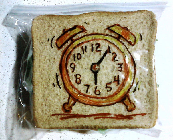 Dad Illustrates Kids’ Sandwich Bags with Fun Drawings Every Day Dad Illustrates Kids’ Sandwich Bags with Fun Drawings Every Day