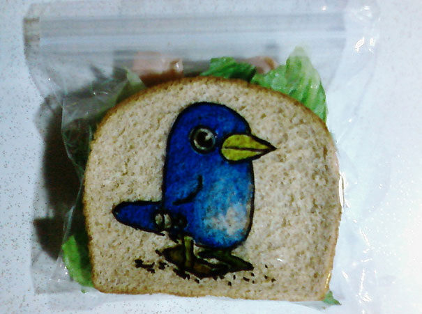 Dad Illustrates Kids’ Sandwich Bags with Fun Drawings Every Day Dad Illustrates Kids’ Sandwich Bags with Fun Drawings Every Day