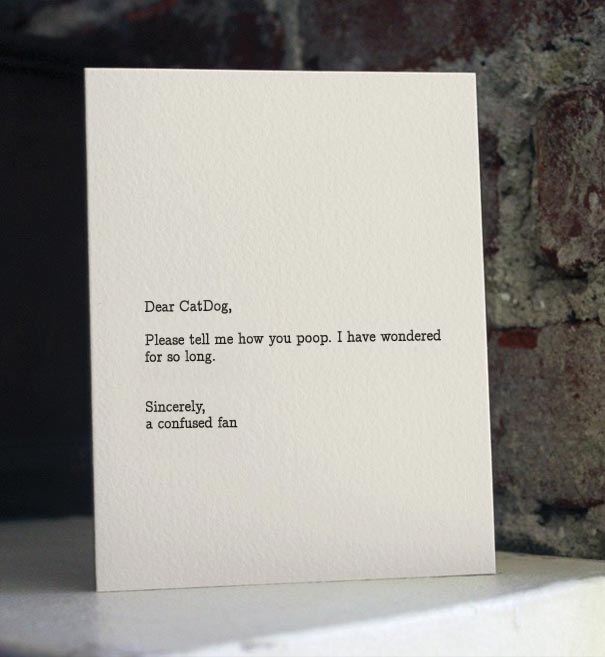 21 Funny Dear Blank, Please Blank Letters 21 Funny Dear Blank, Please Blank Letters