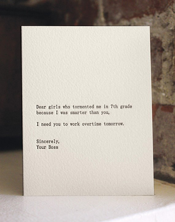 21 Funny Dear Blank, Please Blank Letters