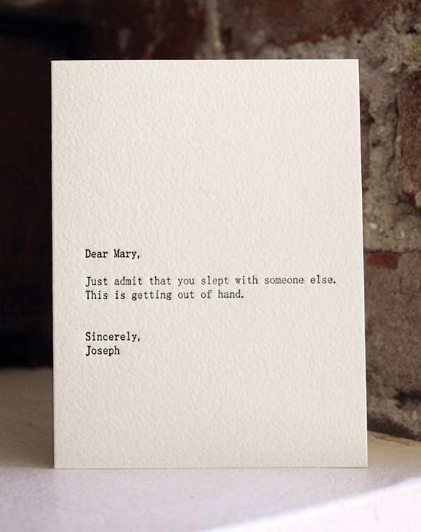 21 Funny Dear Blank, Please Blank Letters