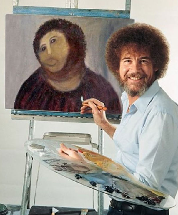 Hilarious Internet Reactions to the Botched Ecce Homo Restoration Hilarious Internet Reactions to the Botched Ecce Homo Restoration