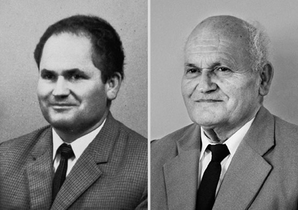 Before and After Portraits Reveal the Effects of Time and Aging Before and After Portraits Reveal the Effects of Time and Aging