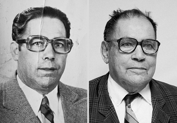 Before and After Portraits Reveal the Effects of Time and Aging Before and After Portraits Reveal the Effects of Time and Aging