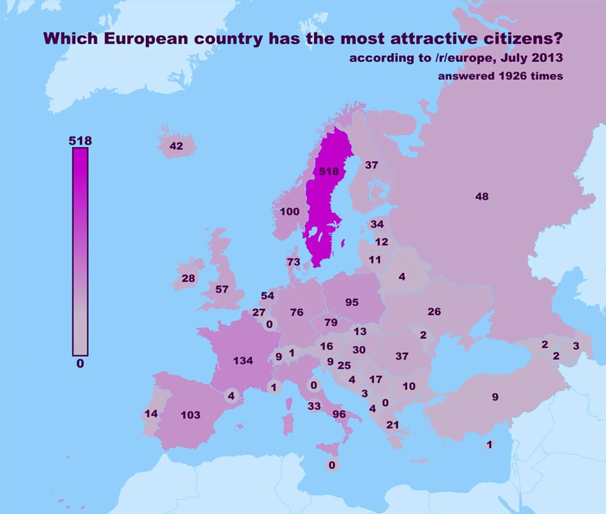Poll Reveals Europe's Drunkest, Hottest and Silliest-Sounding Countries