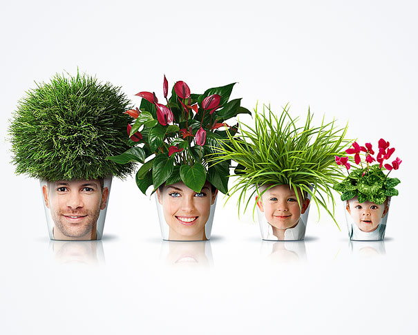Funny and Creative Flower Pots by GOOD! Funny and Creative Flower Pots by GOOD!