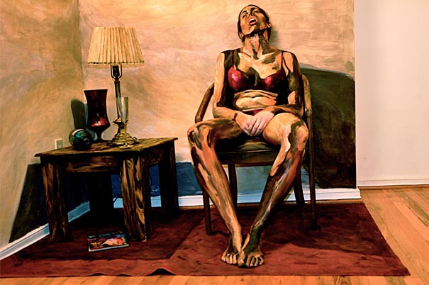 Painting Photographs by Alexa Meade