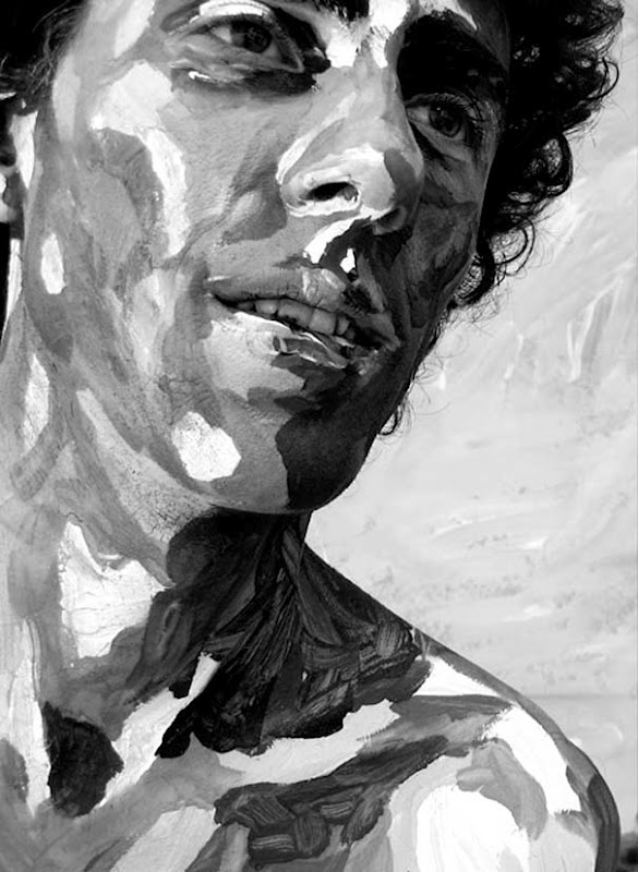 Painting Photographs by Alexa Meade