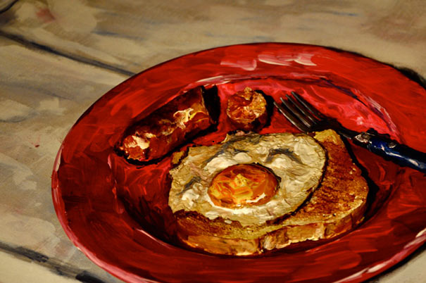 Painting Photographs by Alexa Meade