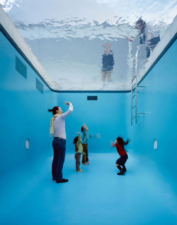 Fake Swimming Pool by Leandro Erlich