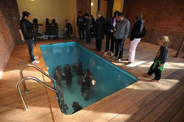 Fake Swimming Pool by Leandro Erlich Fake Swimming Pool by Leandro Erlich