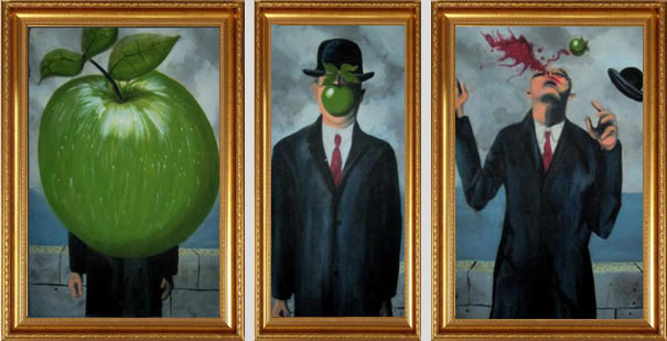 Famous Paintings: Before and After Famous Paintings: Before and After