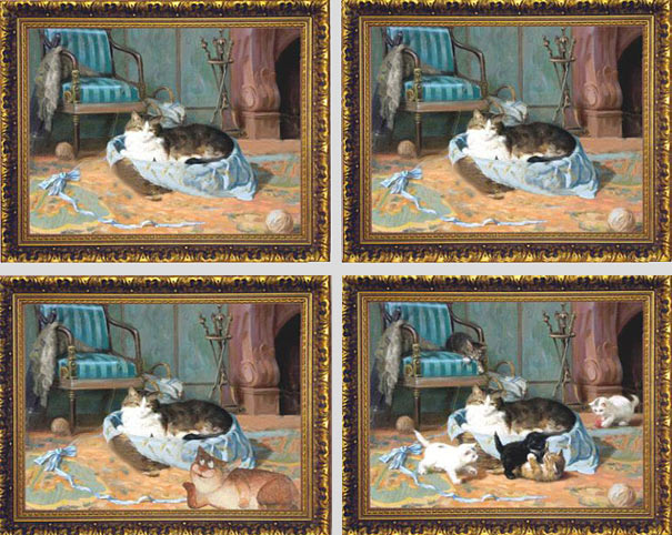 Famous Paintings: Before and After Famous Paintings: Before and After