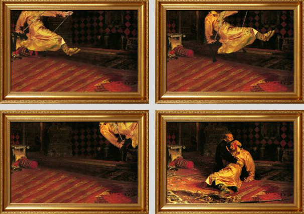 Famous Paintings: Before and After Famous Paintings: Before and After