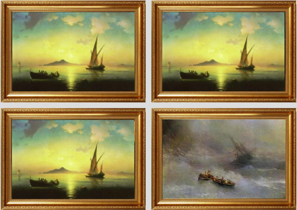 Famous Paintings: Before and After Famous Paintings: Before and After