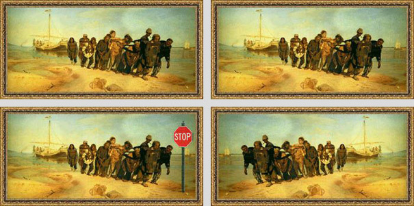 Famous Paintings: Before and After Famous Paintings: Before and After