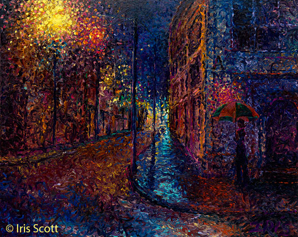 Amazing Finger Paintings by Iris Scott Amazing Finger Paintings by Iris Scott