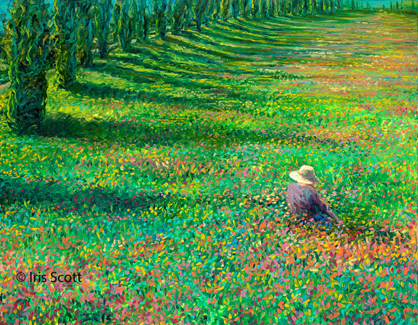 Amazing Finger Paintings by Iris Scott