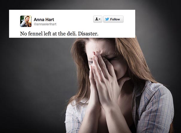 People Post Their Horrible First-World Problems on Twitter