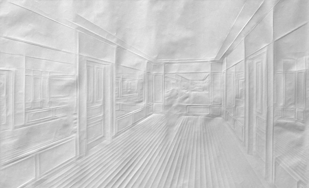 Incredible Folded Paper Art by Simon Schubert Incredible Folded Paper Art by Simon Schubert