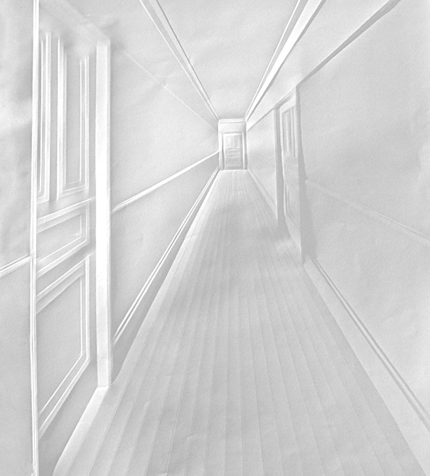 Incredible Folded Paper Art by Simon Schubert Incredible Folded Paper Art by Simon Schubert