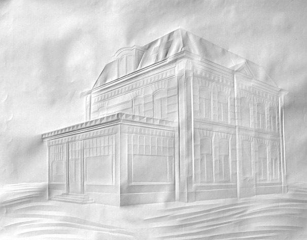 Incredible Folded Paper Art by Simon Schubert