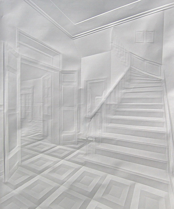 Incredible Folded Paper Art by Simon Schubert
