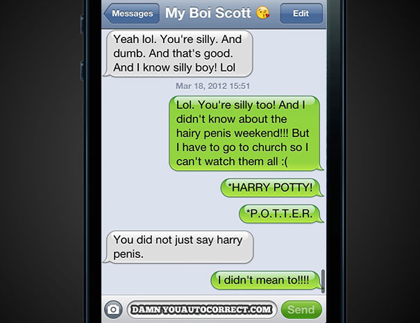 50 Funniest AutoCorrects Of 2012 50 Funniest AutoCorrects Of 2012