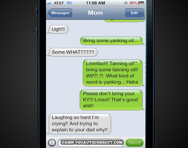50 Funniest AutoCorrects Of 2012 50 Funniest AutoCorrects Of 2012