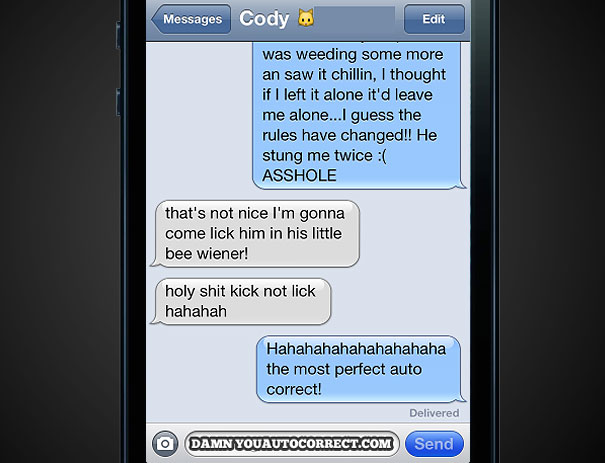 50 Funniest AutoCorrects Of 2012 50 Funniest AutoCorrects Of 2012