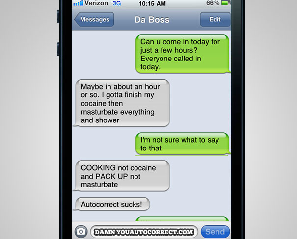 50 Funniest AutoCorrects Of 2012 50 Funniest AutoCorrects Of 2012