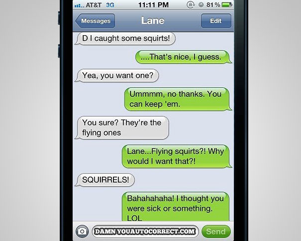 50 Funniest AutoCorrects Of 2012 50 Funniest AutoCorrects Of 2012