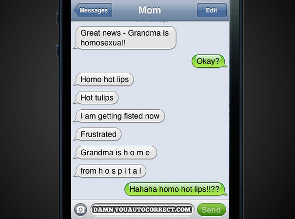 50 Funniest AutoCorrects Of 2012 50 Funniest AutoCorrects Of 2012