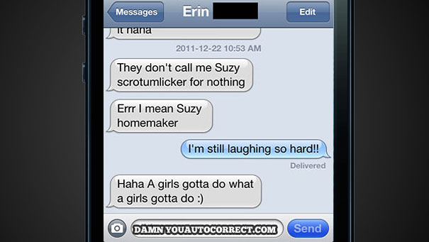 50 Funniest AutoCorrects Of 2012 50 Funniest AutoCorrects Of 2012