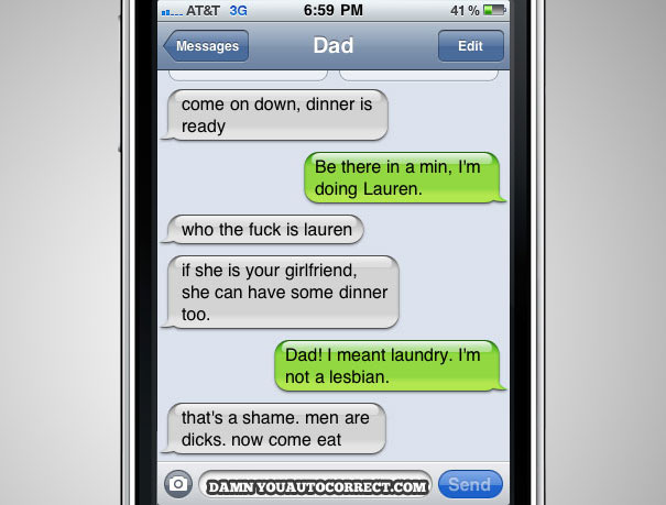 40 Funniest AutoCorrects Of 2011