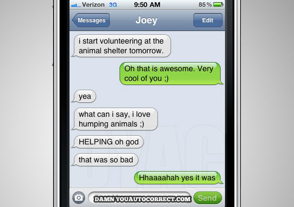 40 Funniest AutoCorrects Of 2011