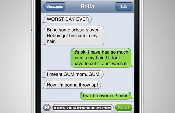 40 Funniest AutoCorrects Of 2011
