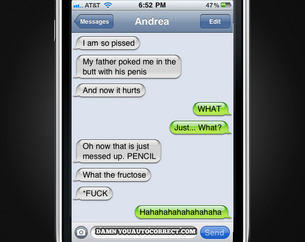 40 Funniest AutoCorrects Of 2011