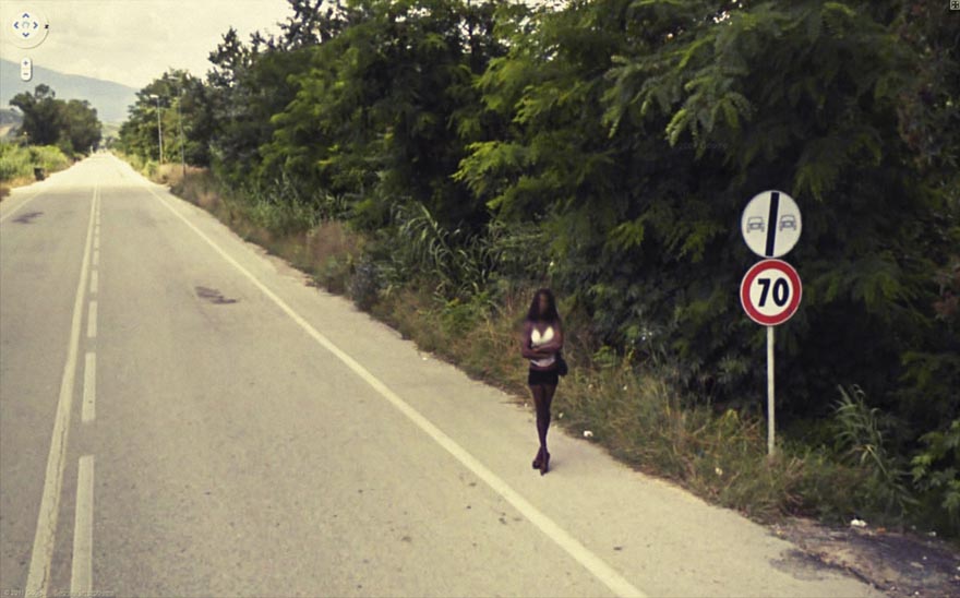 36 Strange and Funny Google Street View Photos