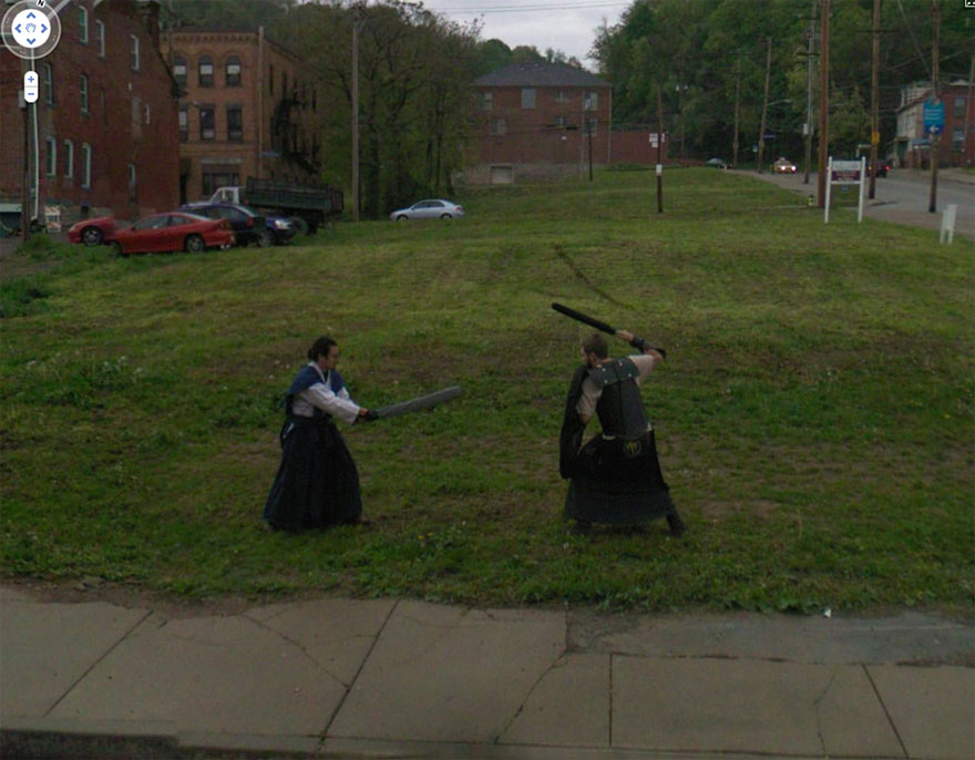 36 Strange and Funny Google Street View Photos